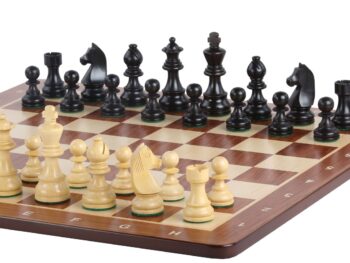 Zestaw szachowy turniejowy Nr 5 - deska 50mm + figury German Knight 3,5"