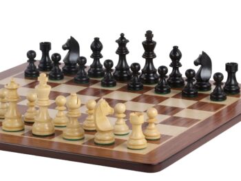 Zestaw szachowy turniejowy Nr 5 - deska 50mm + figury German Knight 3,5"