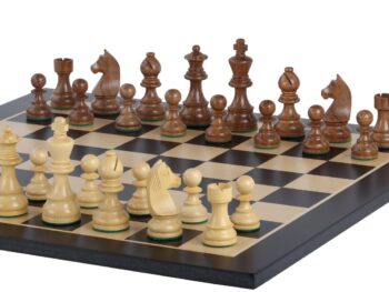 Zestaw szachowy turniejowy Nr 5 - deska 50mm + figury German Knight 3,5"