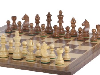 Zestaw szachowy turniejowy Nr 5 - deska 50mm + figury German Knight 3,5"