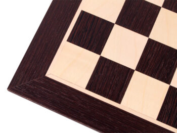Deska szachowa nr 5+ (bez opisu) wenge/jawor (intarsja)