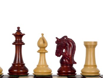Figury szachowe Corinthian 4,25'' redwood