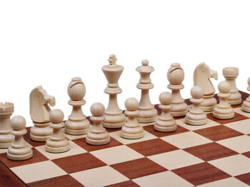 Szachy Turniejowe nr 7 (50x50cm) Intarsjowane