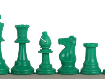 Zielone bierki szachowe nr 6