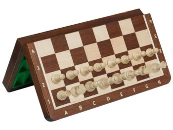 SZACHY MAGNETYCZNE LUX (28x28cm) INTARSJOWANE