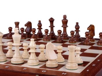 Szachy Turniejowe nr 5 Sunrise, Intarsjowane