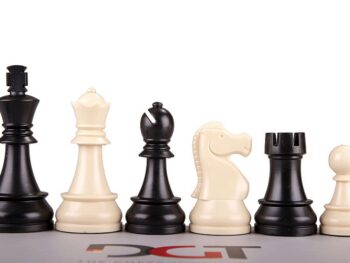 Dodatkowe hetmany do plastikowych figur szachowych DGT (wysokość króla 95mm), obciążane