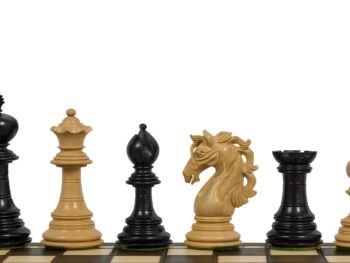 Figury szachowe Adios 4" heban/bukszpan