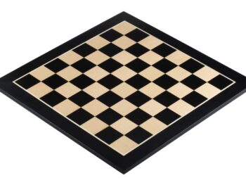 Deska szachowa nr 4+ (bez opisu) hebanizowana (intarsja)