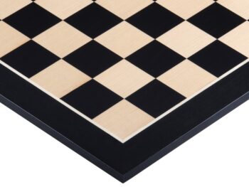 Deska szachowa nr 5+ (bez opisu) hebanizowana (intarsja)