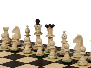 Szachy drewniane Consul Black (48x48cm)