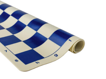 Szachownica silikonowa nr 6, biało - niebieska