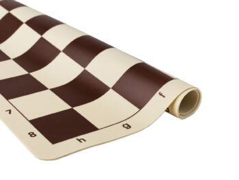 Szachownica silikonowa nr 6, biało - brązowa