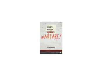 King's Indian Warfare: przednia okładka książki szachowej.