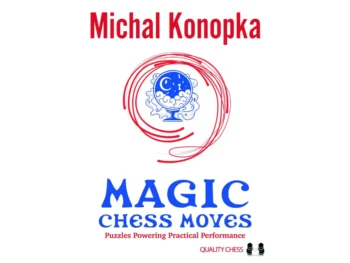 Magic Chess Moves: przednia okładka książki szachowej.