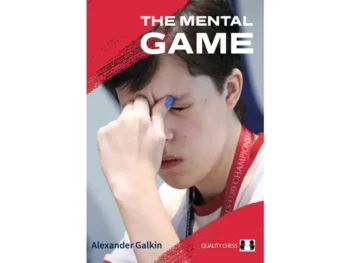 The Mental Game: przednia okładka książki szachowej.