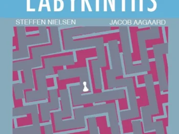 Okładka książki Endgame Labyrinths, Steffen Nielsen i Jacob Aagaard, wydanie angielskie w miękkiej oprawie