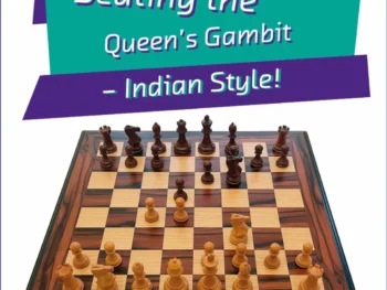Okładka książki Beating the Queen’s Gambit – Indian Style!, Renier Castellanos, wydanie angielskie w miękkiej oprawie