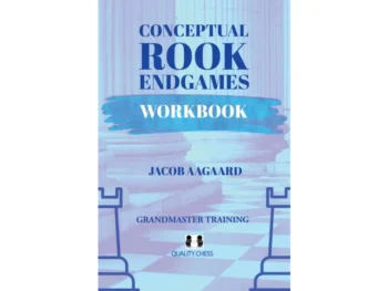 Conceptual Rook Endgames Workbook: przednia okładka książki szachowej.