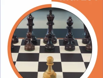 Okładka książki Opening Repertoire: Strategic Play with 1.e4, Milos Pavlovic, wydanie angielskie w miękkiej oprawie