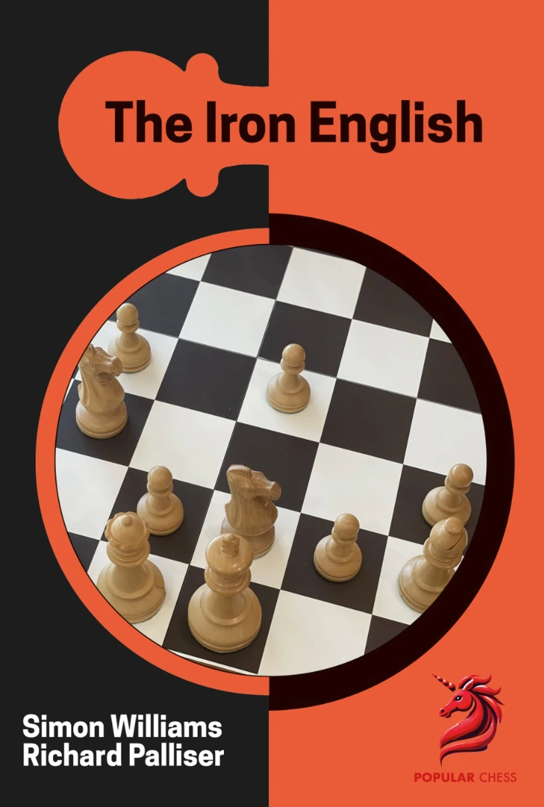 Okładka książki The Iron English, Richard Palliser i Simon Williams, wydanie angielskie w miękkiej oprawie