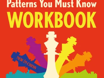 Okładka książki The 100 Tactical Patterns You Must Know Workbook, Frank Erwich, wydanie angielskie w miękkiej oprawie
