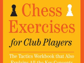 Okładka książki 1001 Chess Exercises for Club Players – 1001 ćwiczeń taktycznych dla klubowiczów, wydanie EN