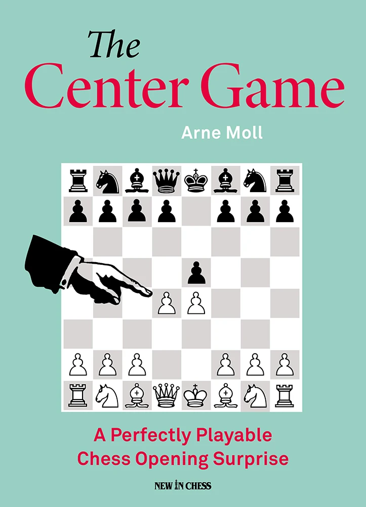 Okładka książki The Center Game – debiut centralny białymi, wydanie EN