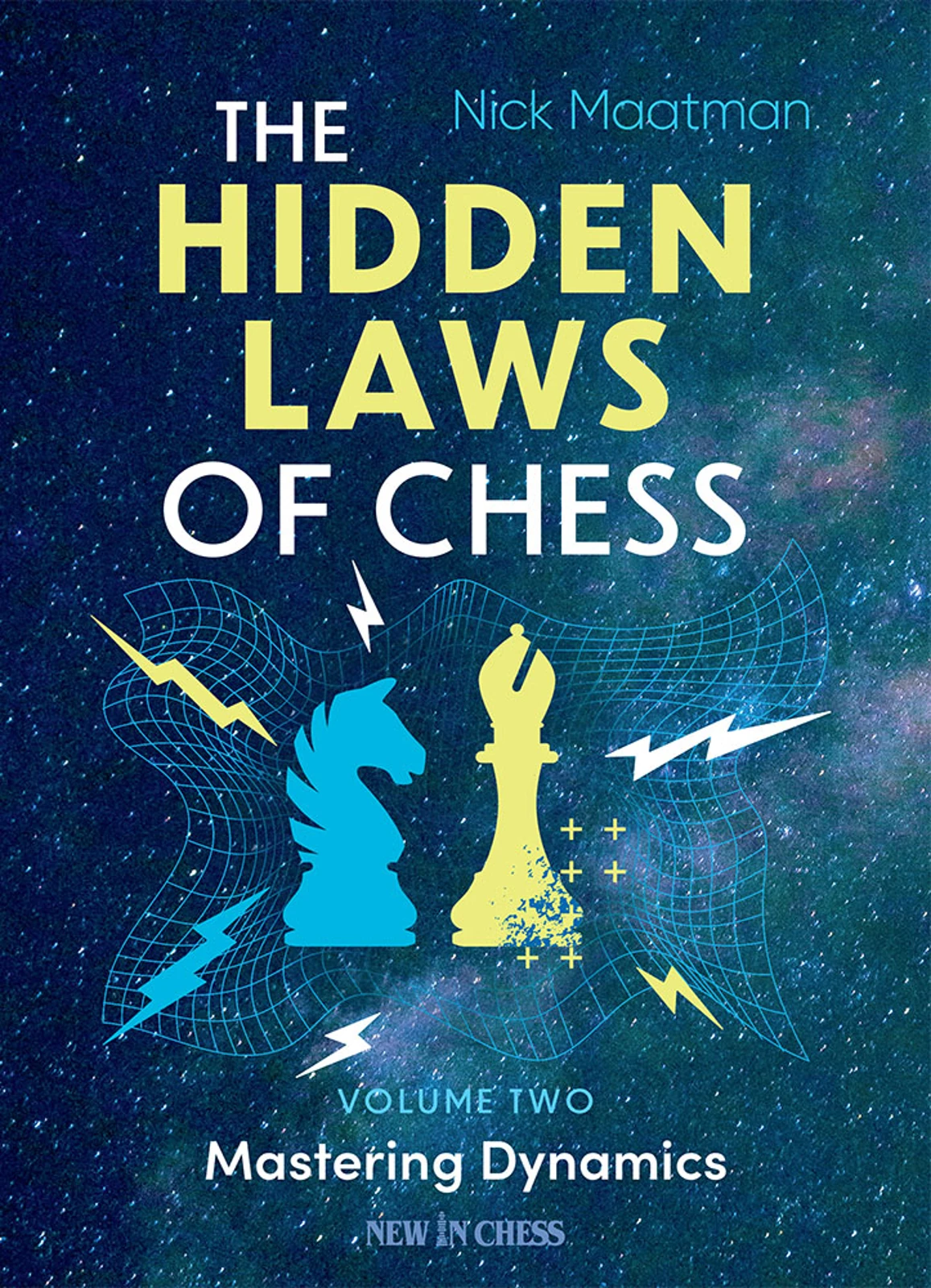Okładka książki The Hidden Laws of Chess 2, Nick Maatman, wydanie angielskie w miękkiej oprawie